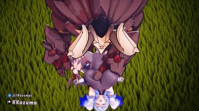 "Three-Way Sex with Kazuma and Ganyu from 'Genesis Impact': The Angle of Passion"