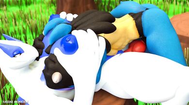 "Raging Rods and Ready Racks: A Hentai Adventure of Lucario's Mating Season"