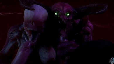 "[Dasharky3D] Wickedly sinful pleasures await you in the fiery depths of hell"