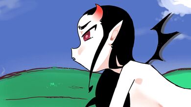 '"Seductive Succubus Rides the Horny Minotaur" - Chair San Edition