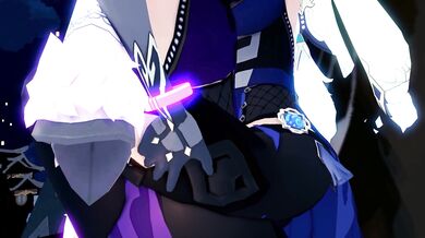 'Electric Hentai Kiss: Yelan and Hydro Frenzy [No Audio]'