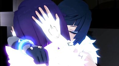 'Electric Hentai Kiss: Yelan and Hydro Frenzy [No Audio]'