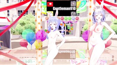 "Enter the Rabbit Hole: Porn Mommy and Daughter Duo - Hololive Usada, Pekora Mama's Hentai Adventure"