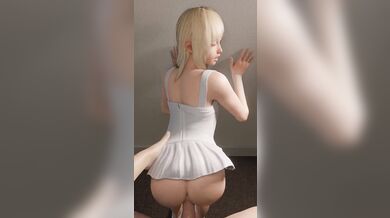 'Erotic Escapades with Luna in First-Person Doggy Style Perspective'