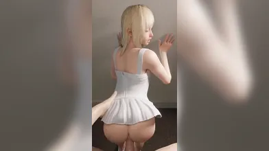 'Erotic Escapades with Luna in First-Person Doggy Style Perspective'