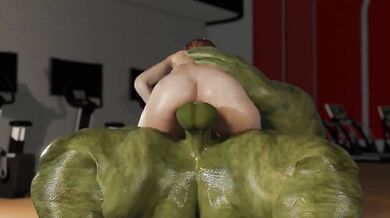 "Black Widow's Asshole Workout - Today!"