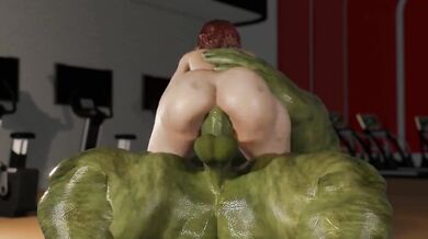 "Black Widow's Asshole Workout - Today!"