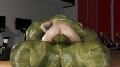 "Black Widow's Asshole Workout - Today!"