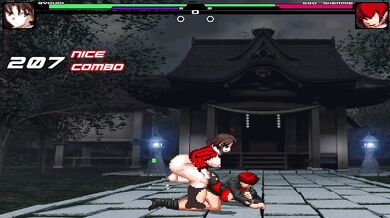 The forbidden love between a futa and Ryougi Shiki, the cursed swordswoman.