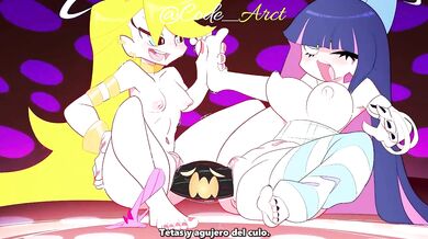 'Panty and Stocking - Lesbian Sex in Spanish (Ploxy)'