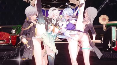 "The Hot and Steamy Intergalactic Railroad Adventure with Robin and Firefly: A Kinky Space Odyssey (with Sound)"