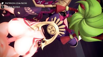 "Genshin Impact: Kuki Shinobu's Full Version - The Hentai Porn Movie"