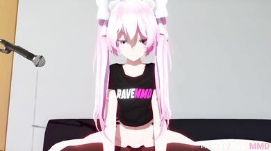 'Miku's MMD Rave Gone Wild'