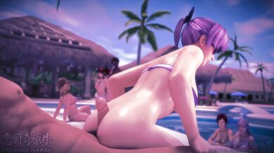 "Infiltrating Ayanami's Sleepover: Shiranui Stanley's Hentai Adventure!"