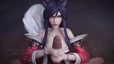 "Exploring the Depths of Pleasure with Ahri and her Handjob"