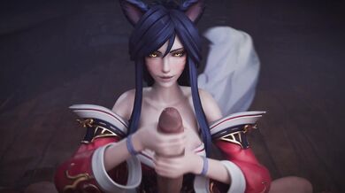 "Exploring the Depths of Pleasure with Ahri and her Handjob"