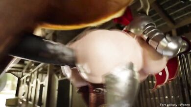 "Bouncy Horses Farting and Pounding the Virgin Ass of the Heartless Goddess Rhode, in This Epic Fart Edit by Wceen."