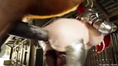 "Bouncy Horses Farting and Pounding the Virgin Ass of the Heartless Goddess Rhode, in This Epic Fart Edit by Wceen."