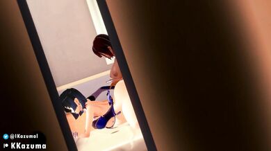 "Tail-Flipping Temptress: Genshin Impact - Yelan Doggy with Kazumal!"