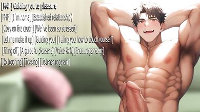 "Pleasuring you, my dear guide"