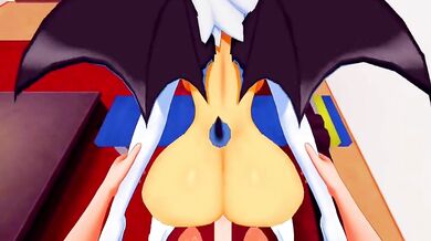 "Red Hot and Ready: Sonic and Rouge's Night of Passionate Love-Making"