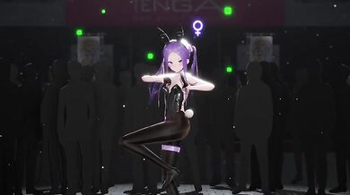 Watch as Mito-chan's music inspires LO-chan to dance and have sex in this sensual hentai porn video!