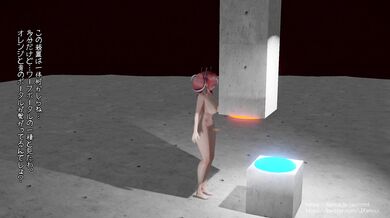 'Self-pleasure in a Futanari's vagina with deep throating'