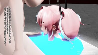 'Self-pleasure in a Futanari's vagina with deep throating'