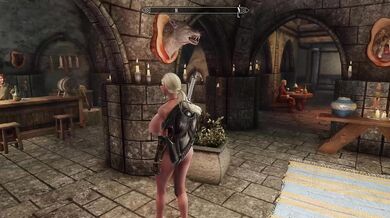 Rewritten: 'Exposed and Caught Red-Handed, the Nude Thief is Brutally Maimed by the Guard Dog'