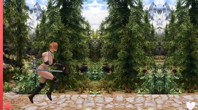 "Bikini Girl, Wet & Wild in Skyrim"