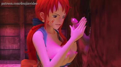 'Samurai's Pleasure 2 - Nami and Yamato from One Piece'