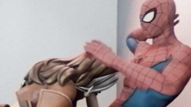 "Spidermen and Roguettes in the VHS XXX Parody"