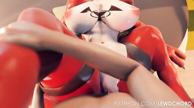 "DeviantARTist and their partner engage in a steamy missionary sex scene, with loads of creamy cum shots and dirty talk."