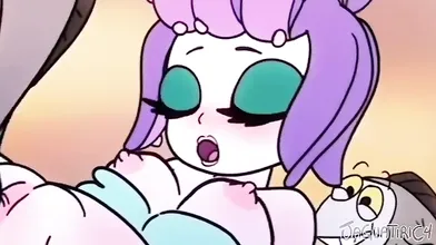 'Cuphead and Calamity take on the mermaid boss monster Maria, resulting in a steamy threesome with Jaguaric4'