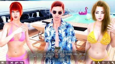 'Double Hentai Homework: Chapter 11.1. The Delights of Grocery Shopping with Sexy Nude Women'