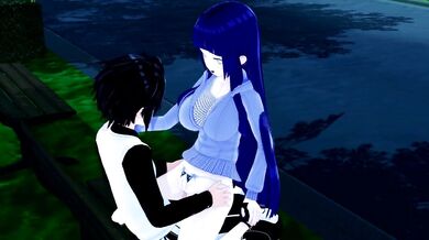 "Innocent Naruto and Hinata's First Time in the Park Gets Them Fucked by Strangers"