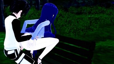 "Innocent Naruto and Hinata's First Time in the Park Gets Them Fucked by Strangers"