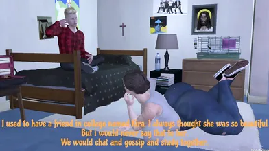 Mom's Big Fart on a Male Lover