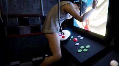 'Tying up and fucking a puppet with big tits'