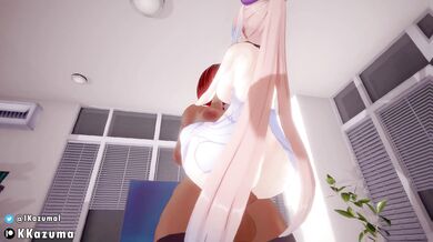 "Lustful Kokomi's Secret Desires: The Erotic Adventures of Genshin Impact's Ikazuma."