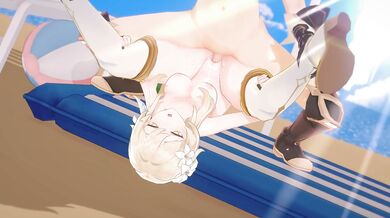 'The Lustful Encounter of the Aether Mage and the Mysterious Woman'