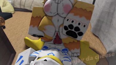 Sexy Furry Roblox Animated Porn with 11 Characters