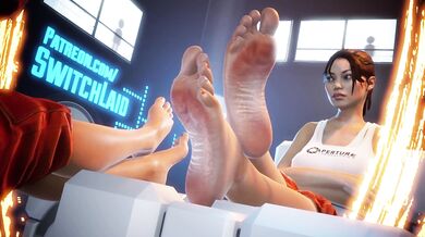 'Minecraft: Chell's Slippery Sole Showcase'