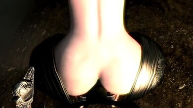 "The Sultry Maiden of Skyrim - A Royal Knight Caught and Captured by Naughty Bandits in a Dark Forest"