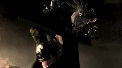 "The Sultry Maiden of Skyrim - A Royal Knight Caught and Captured by Naughty Bandits in a Dark Forest"