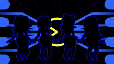 Ghostly Sisters Strip Tease in the Shadowy Darkness!