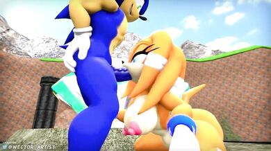"Moments of Passion with Sonic and Tikal"