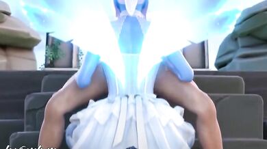 "The Eternal Beauty of a Maiden's Bloom: A Hentai Fantasy Between the Virgin Bride and Lavanda, Goddess of Love and Lust"