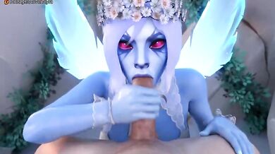 "The Eternal Beauty of a Maiden's Bloom: A Hentai Fantasy Between the Virgin Bride and Lavanda, Goddess of Love and Lust"