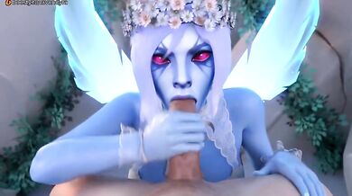 "The Eternal Beauty of a Maiden's Bloom: A Hentai Fantasy Between the Virgin Bride and Lavanda, Goddess of Love and Lust"